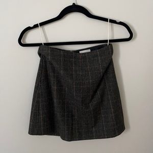 WILFRED / ARITZIA | Plaid mini skirt